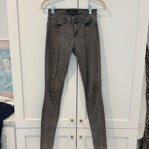 J Brand Charcoal Skinny Jeans